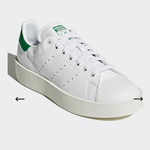 Wmns Stan Smith Bold 'White Green'